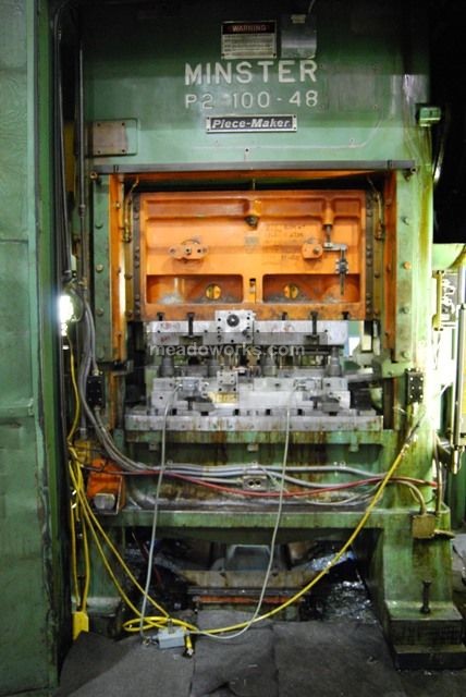 1972 Minster P2-100-48 High Speed Press