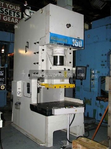 1999 Komatsu OBS-150 SVS(3) Geared-Design, Gap Frame Press