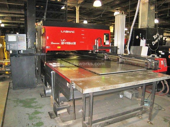 1998 Amada Pulsar 2415XL "Hybrid" Type Laser Cutting System