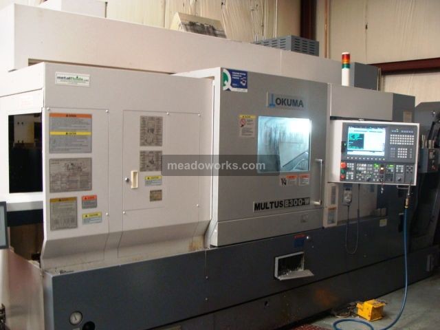 2007 Okuma Multas B300-W 7-Axis CNC Turning & Milling Center
