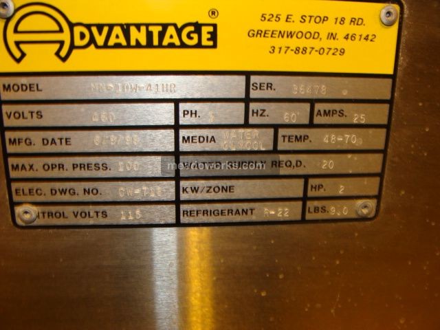 1998 Advantage MK-10W-41K Water/Glycol Chiller - 2248-4.jpg