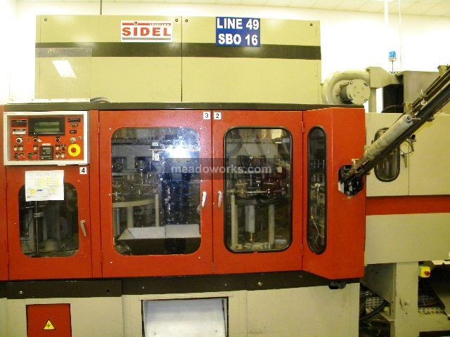 1994 Sidel SBO 16/16 Reheat Stretch Blow Molder - 2297-4.JPG