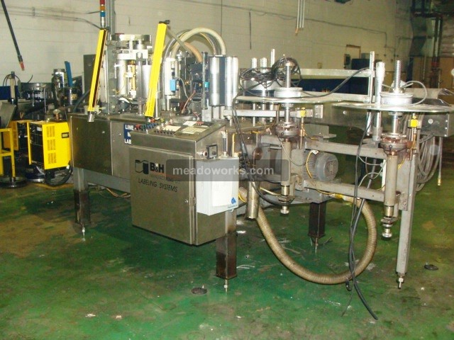 1994 B&H Manufacturing BH8000U High Speed "U" Shaped Labeler - 2512-1.jpg