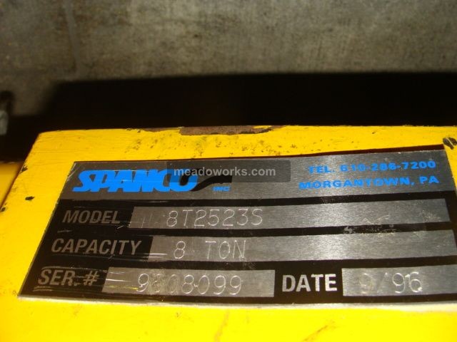 1996 Spanco 8T-2523S Portable Gantry Crane - 2738-3.JPG