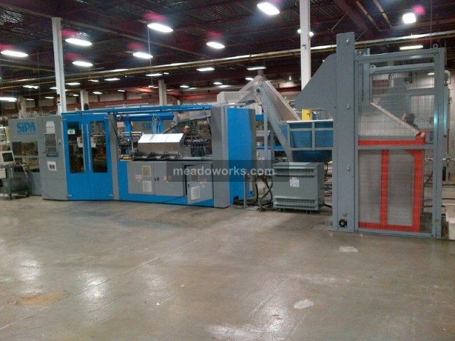 2007 Sipa SFL-4 Linear Blowmolder