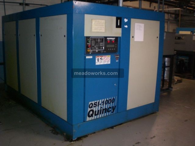 1995 Quincy Compressor QS11000-WCW3-1 Water Cooled Compressor