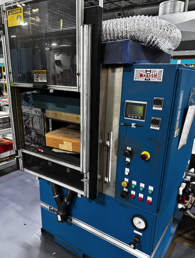 Used 2021 Wabash MPI G50H-18-X Presses, Hydraulic 4-Post
