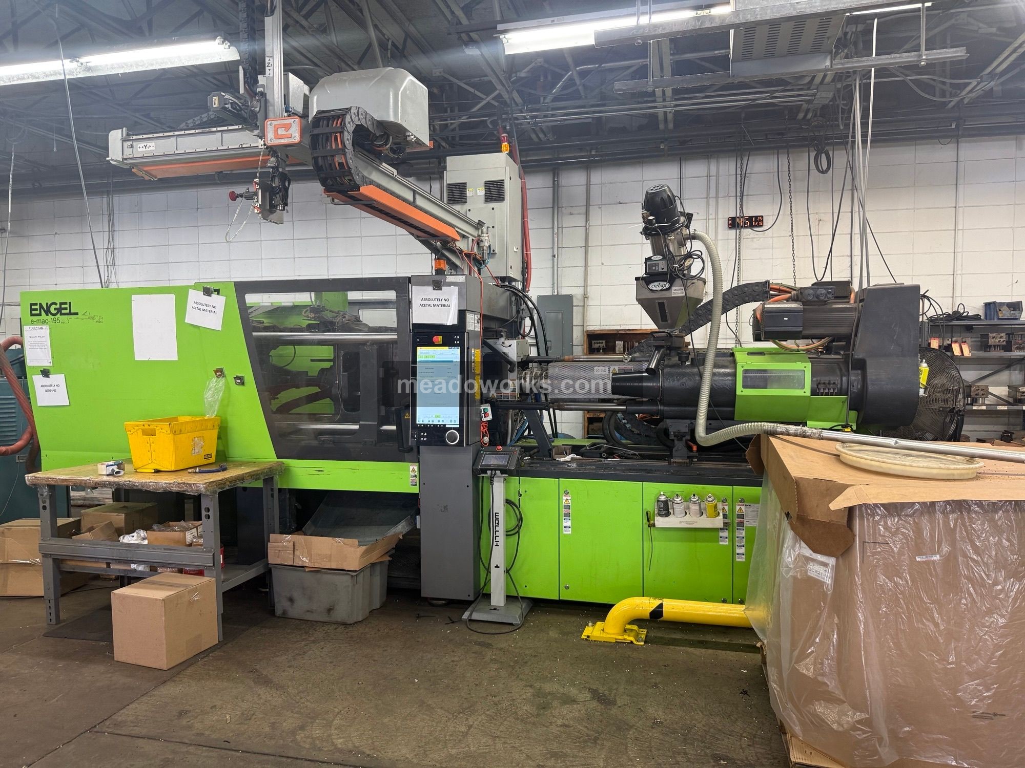 2017 Engel 195-Ton All Electric Injection Molding Machine