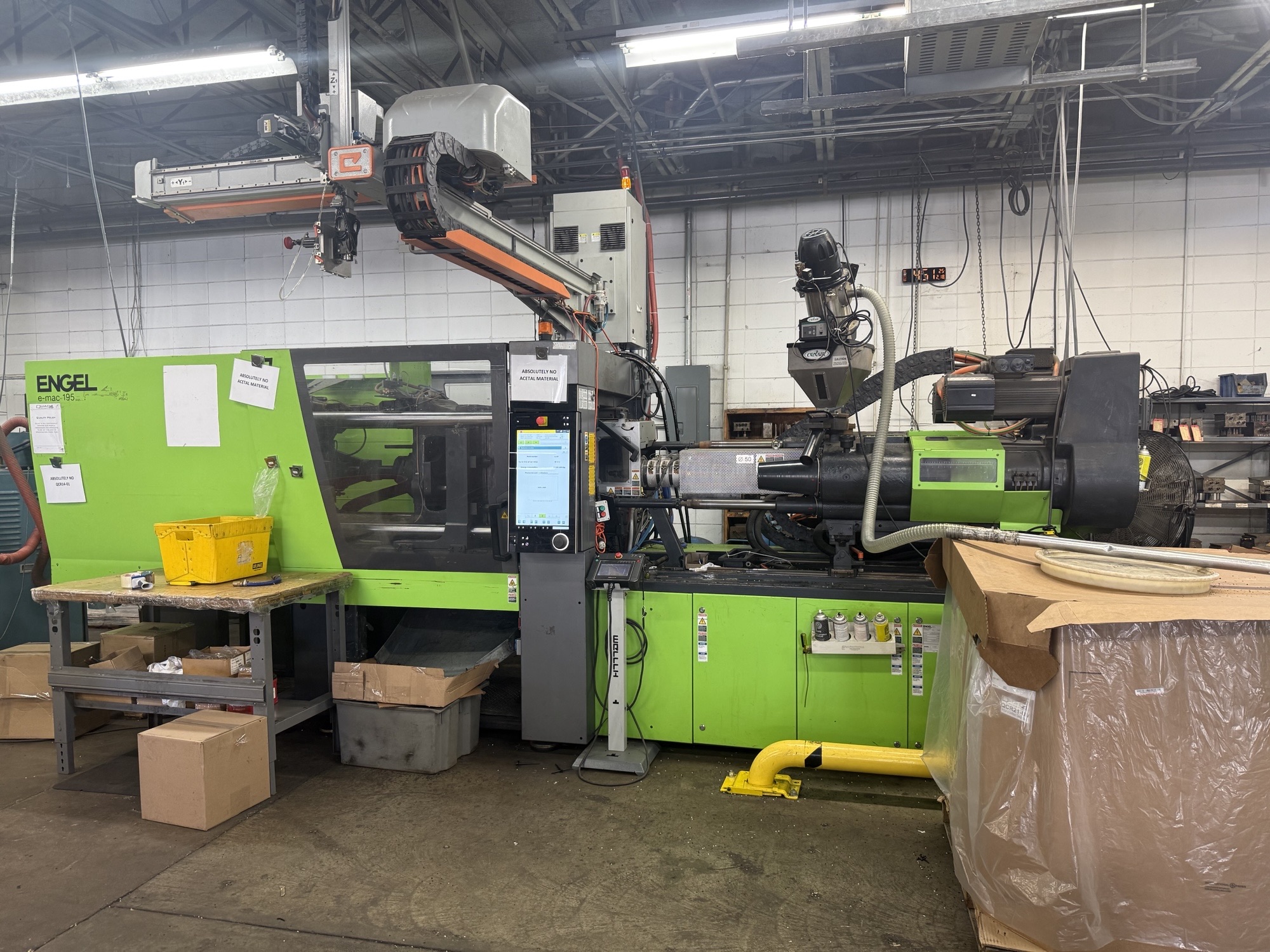 Used 2017 Engel e-mac 195 Injection Molding Machines: Horizontal