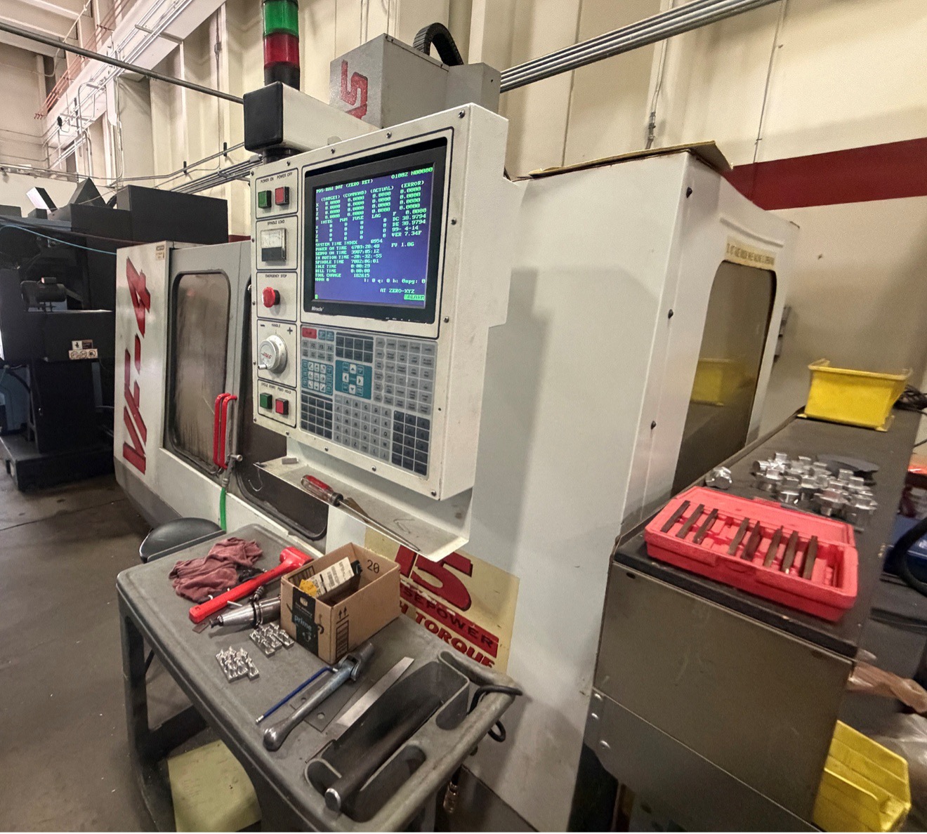 Used 1995 Haas VF-4 Machining Centers, Vertical