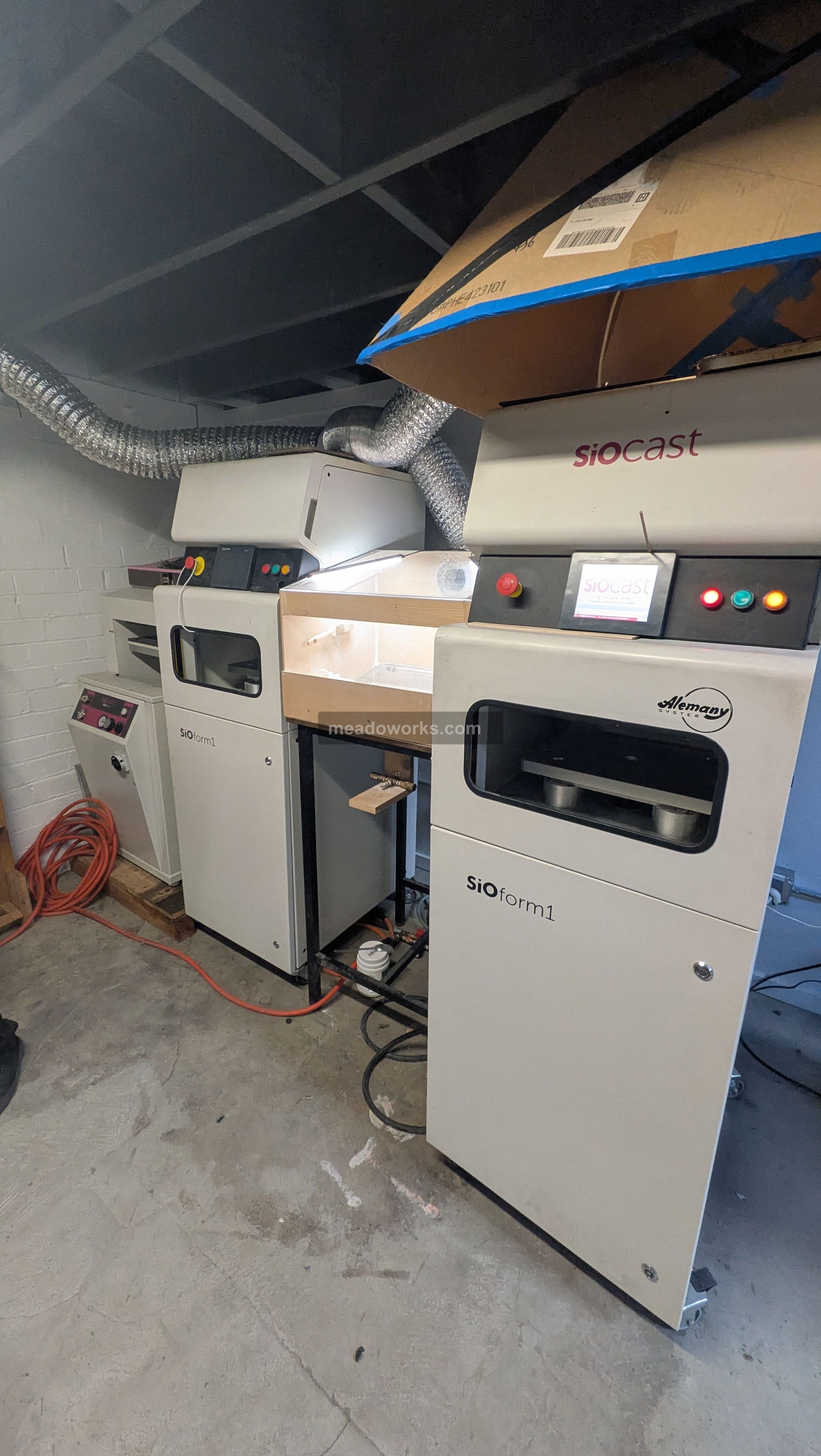 Used Siocast SiOform1 3D Plastic Modeling Machines