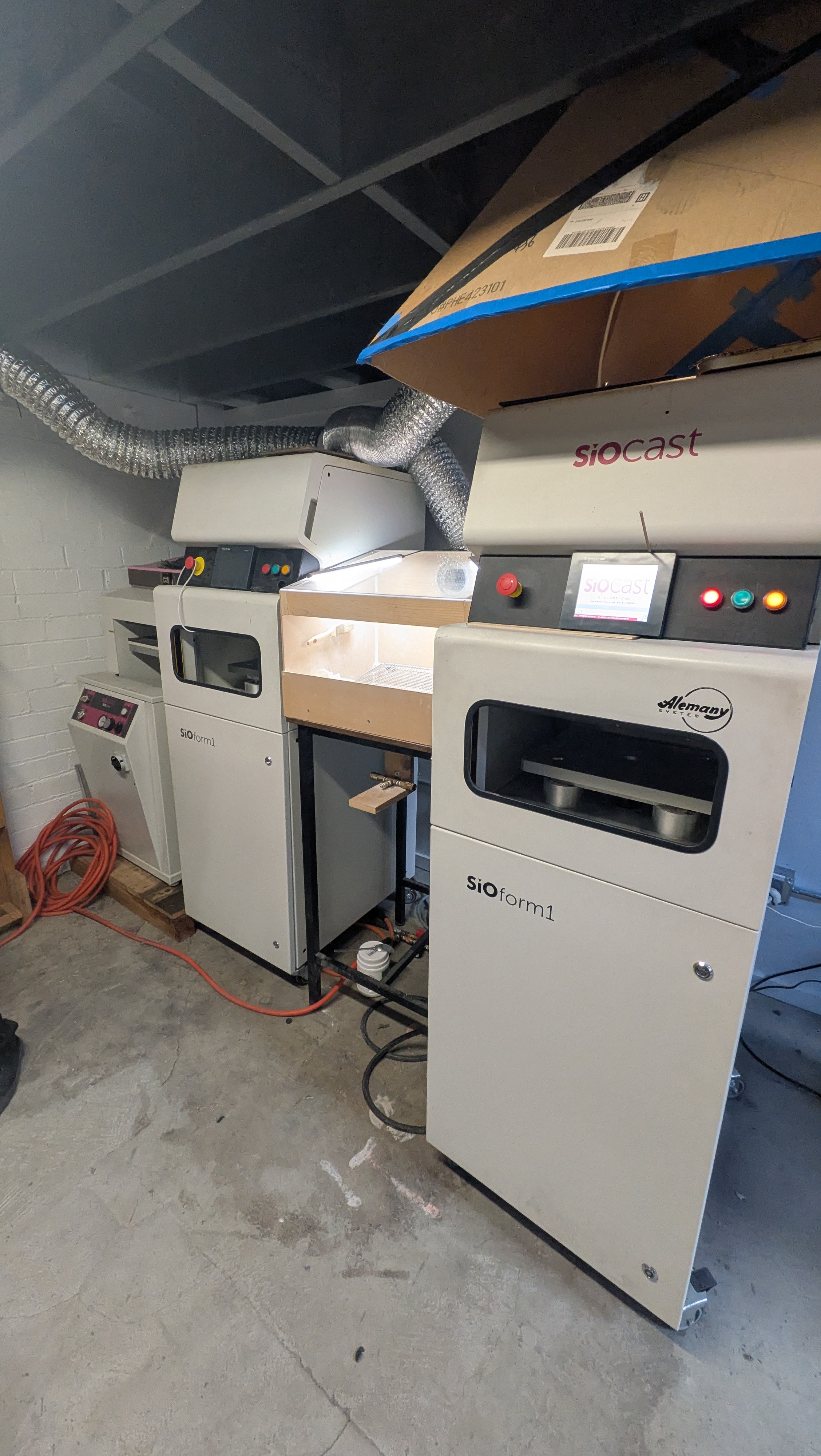 Used Siocast SiOform1 3D Plastic Modeling Machines