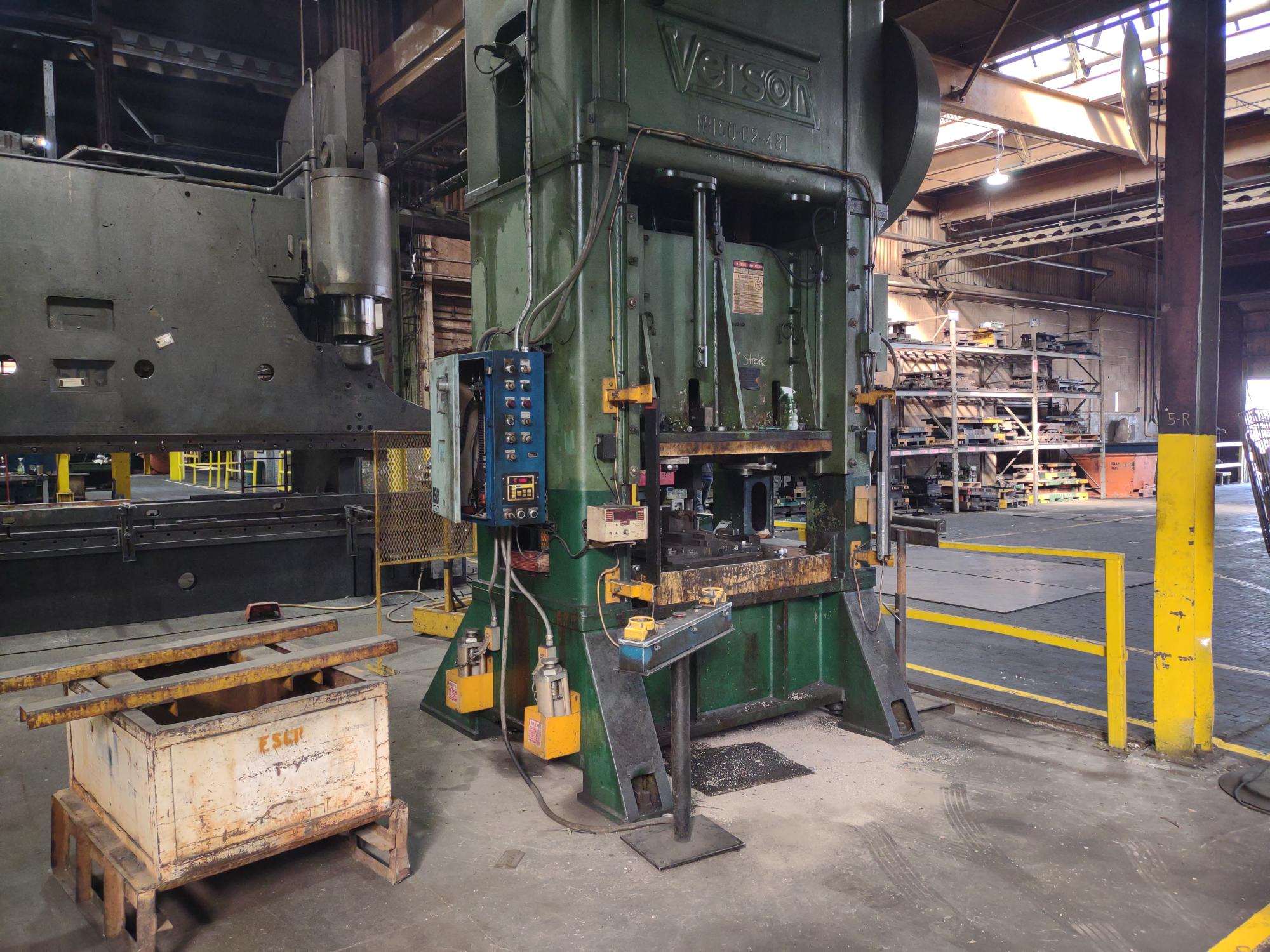 Used Verson null Presses, Straight Side