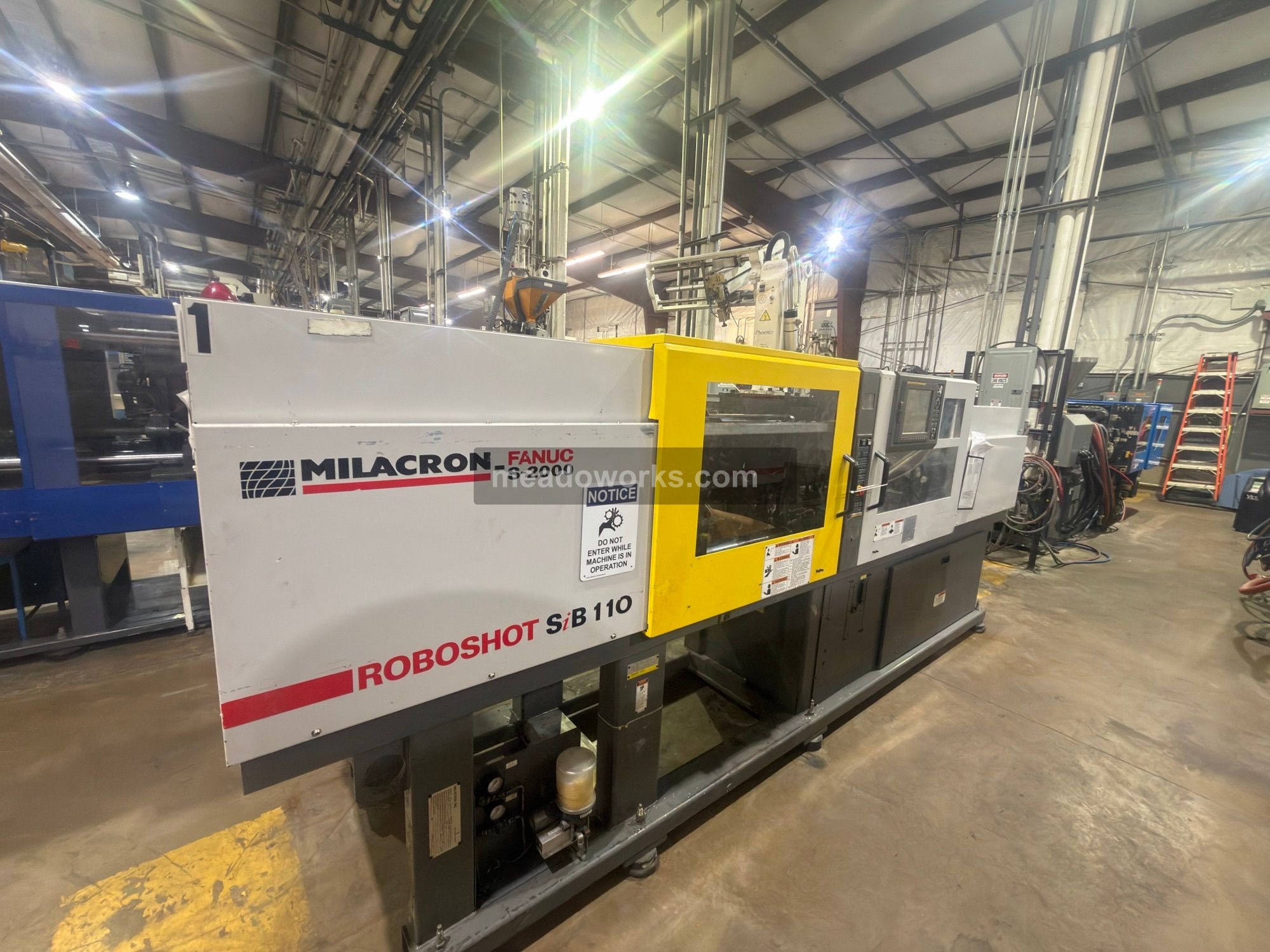 Milacron-Fanuc RoboShot SiB 110 Injection Molding Machine