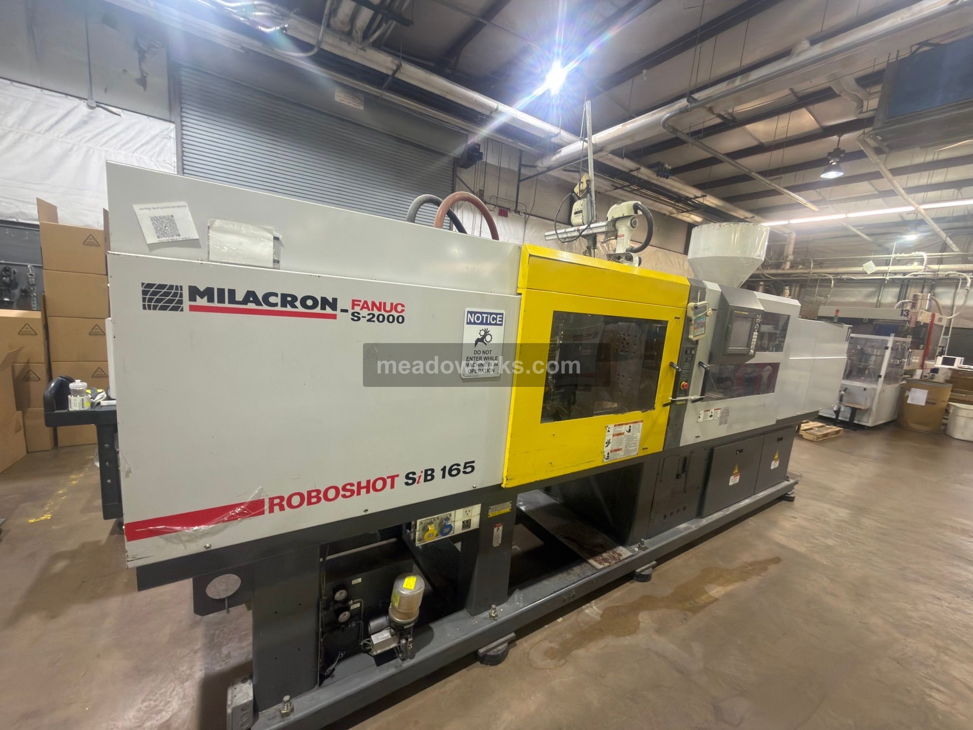 Milacron-Fanuc RoboShot SiB 165 Injection Molding Machine