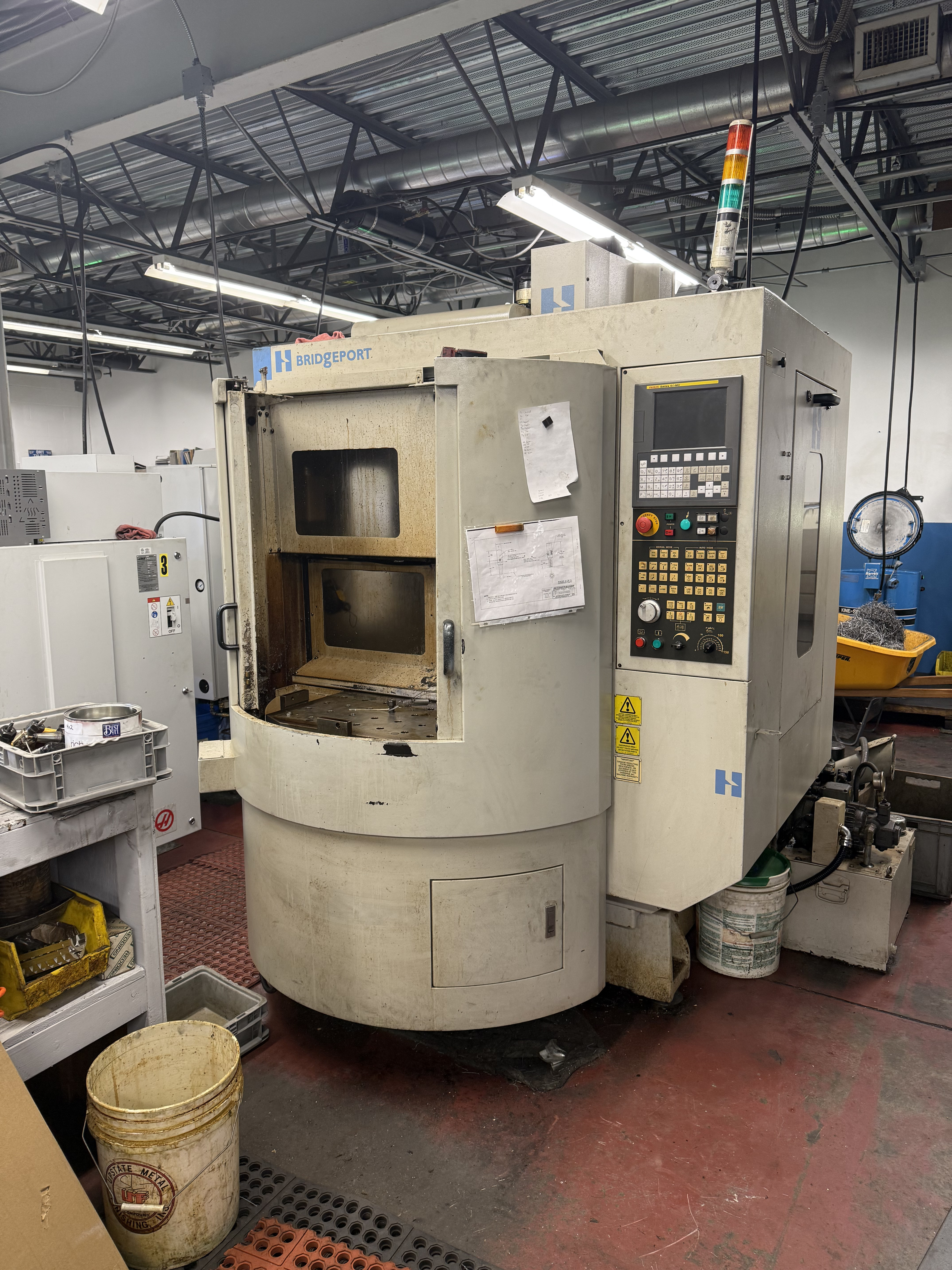 Hardinge Bridgeport GX480DTAPC CNC Vertical Machining Center with APC