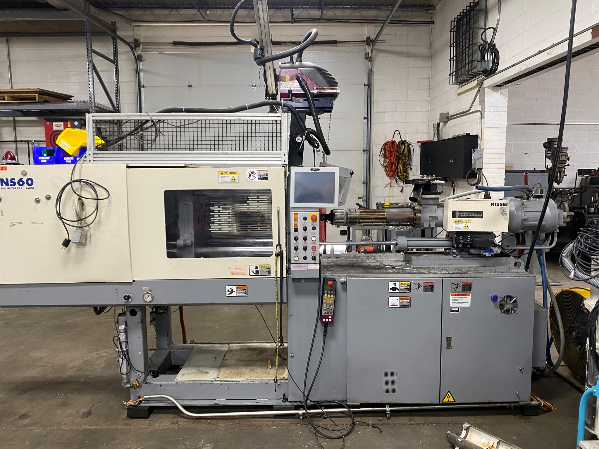 Used 2006 Nissei NS60 Injection Molding Machines: Horizontal