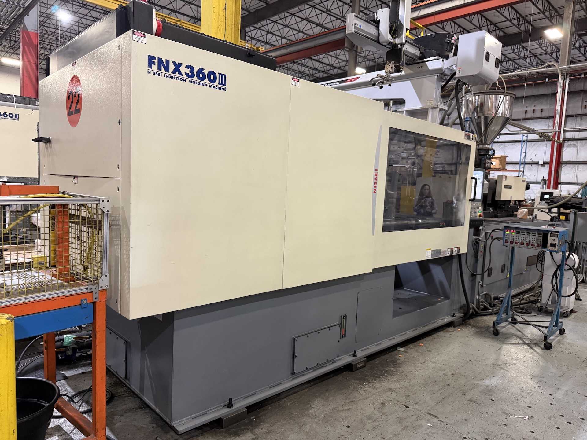 2019 Nissei 398 Ton Injection Molding Press w/Transformers, New in 2019