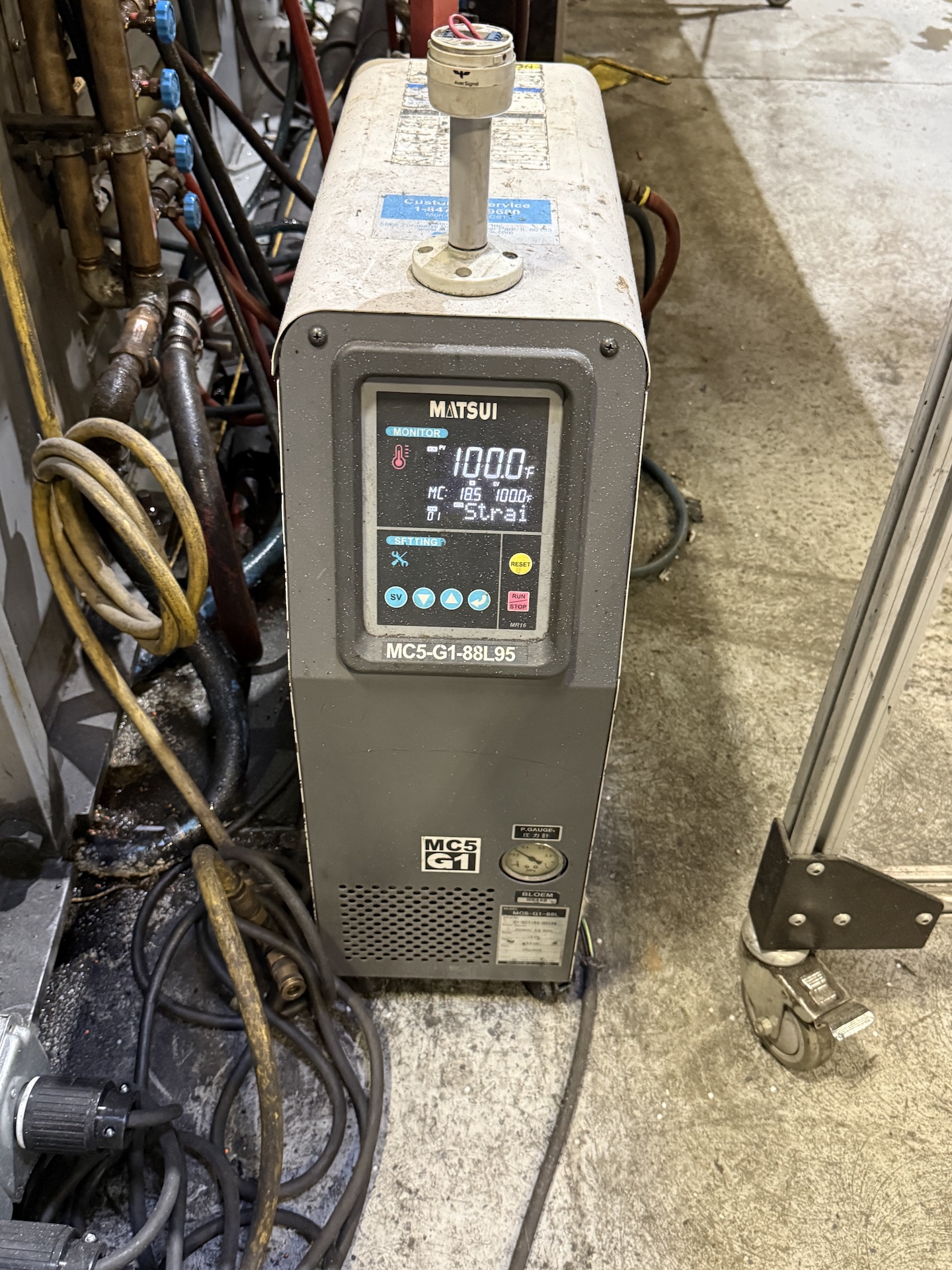 Used 2018 Matsui MC5-G1-88L Water Temperature Controllers