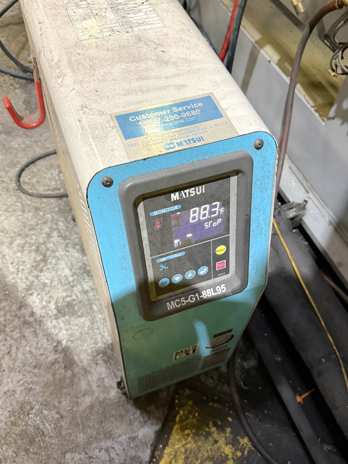 Used 2020 Matsui MC5-G1-88L Water Temperature Controllers