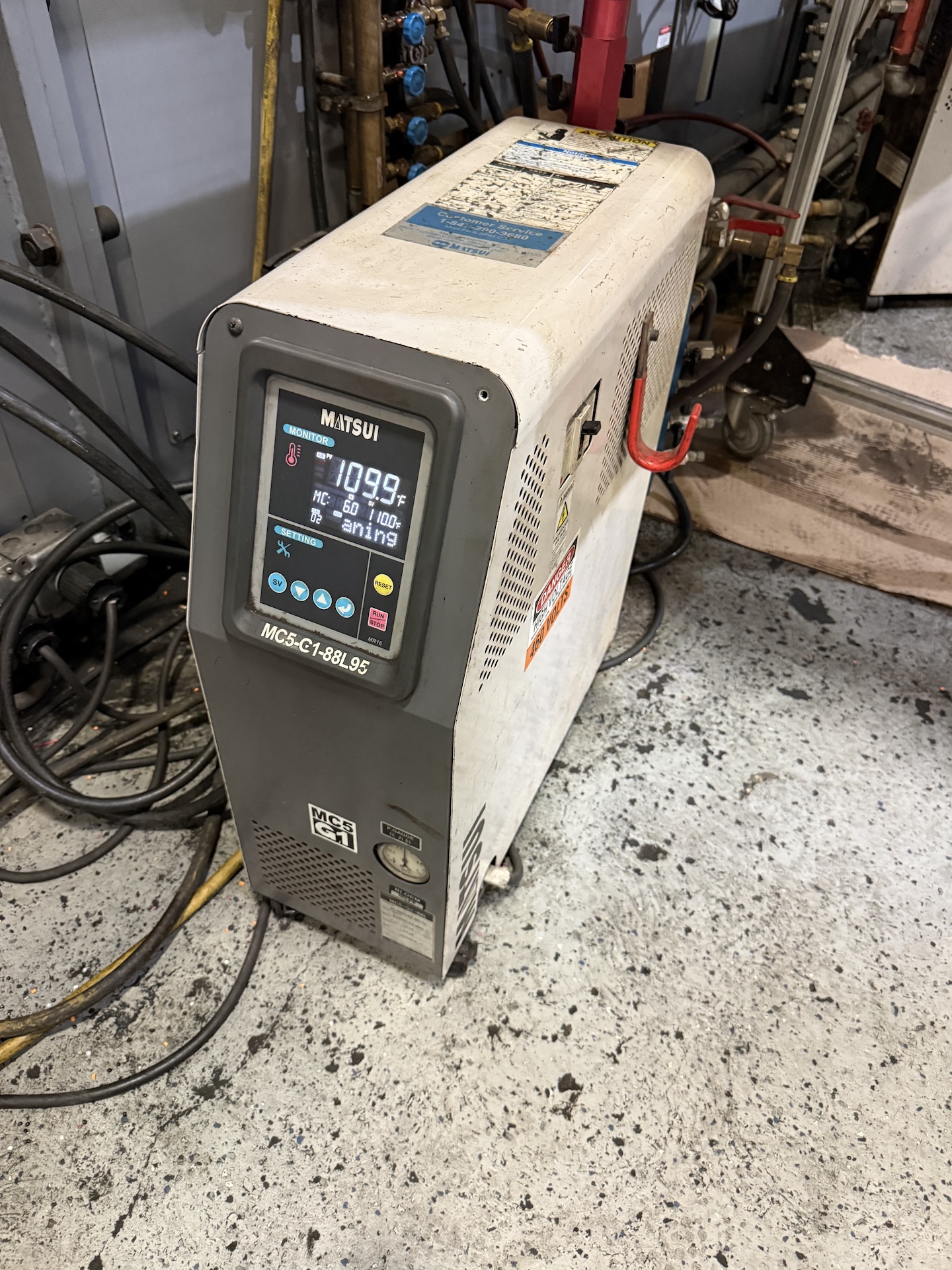 Used 2019 Matsui MC5-G1-88L Water Temperature Controllers