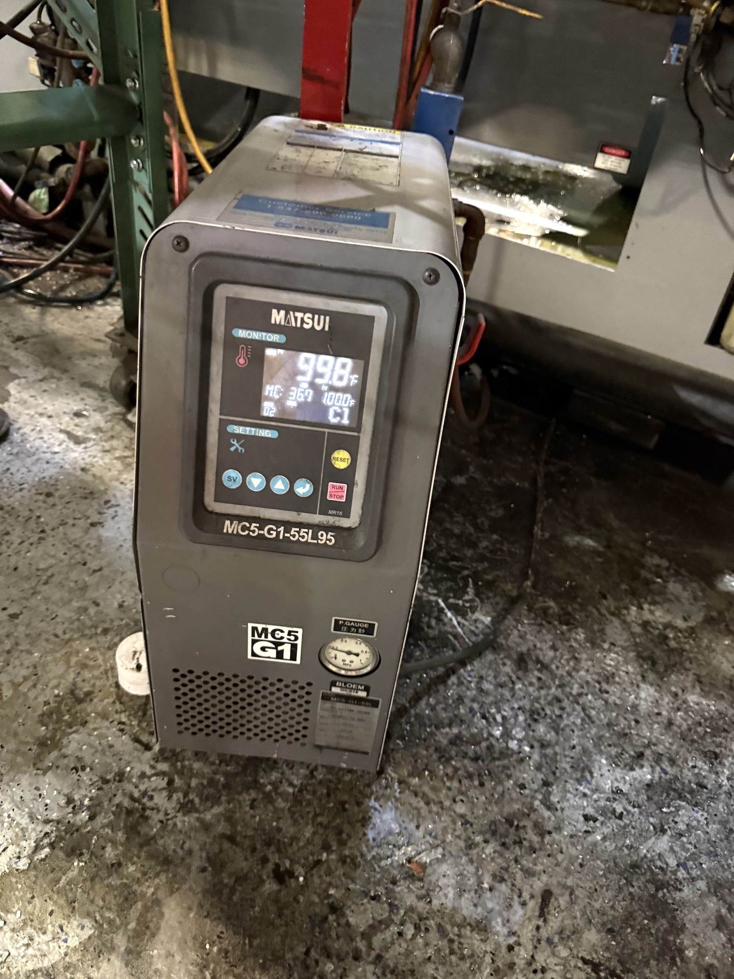 Used 2018 Matsui MC5-G1-55L Water Temperature Controllers
