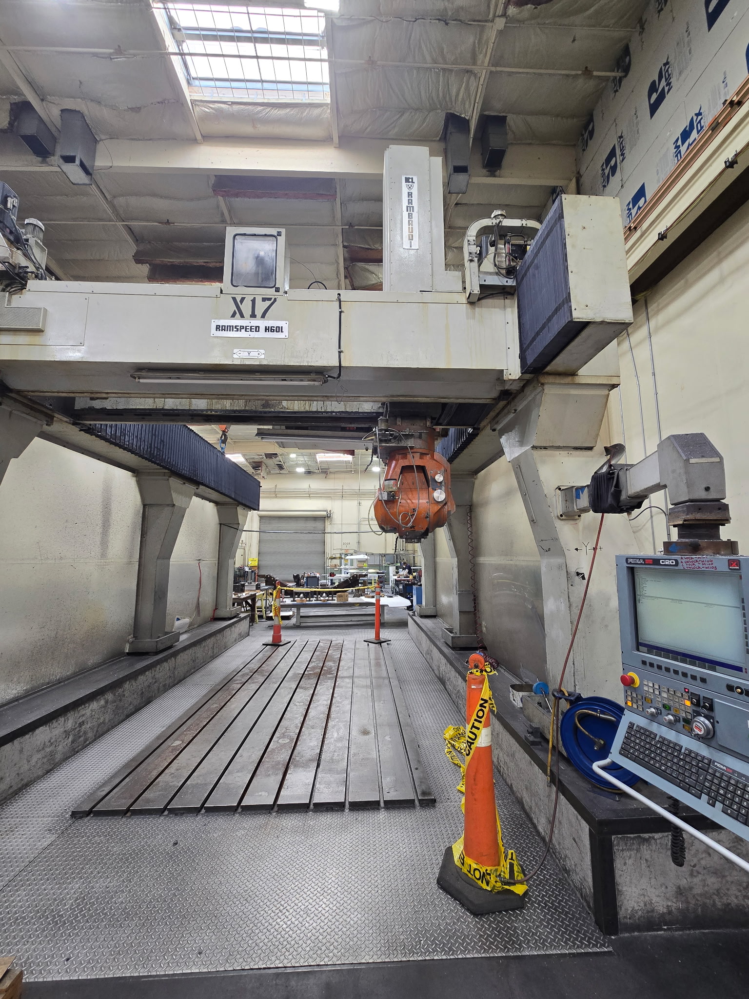 Used Rambaudi Ramspeed H60L Gantry Mills, CNC