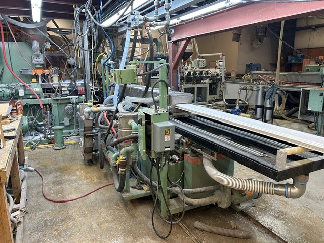 2007 Davis-Standard GC 65 / GC 40 profile extrusion line in operation