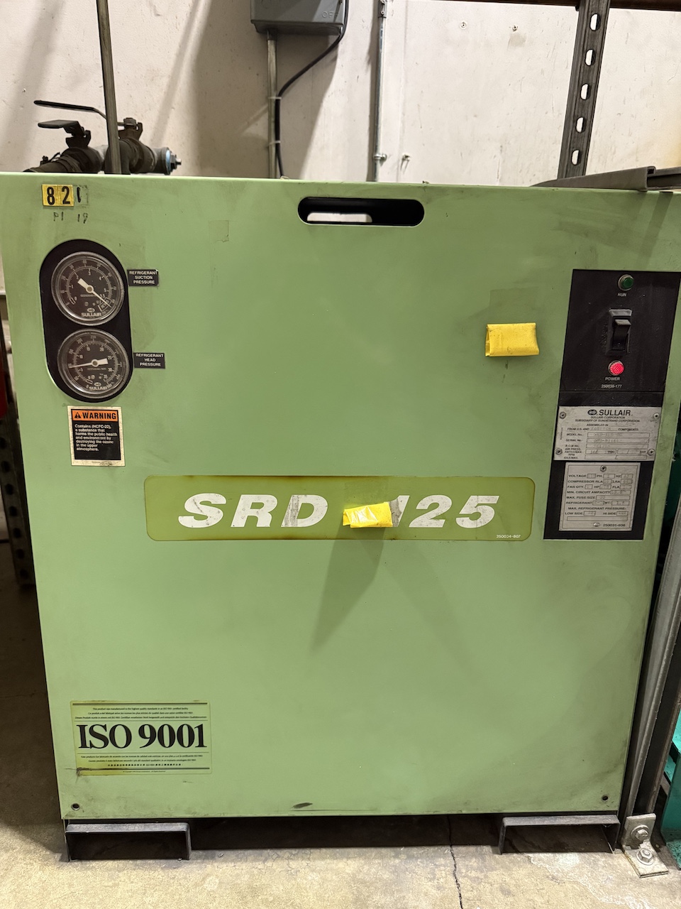 Used Sullair SRD-125-AC Air Dryers