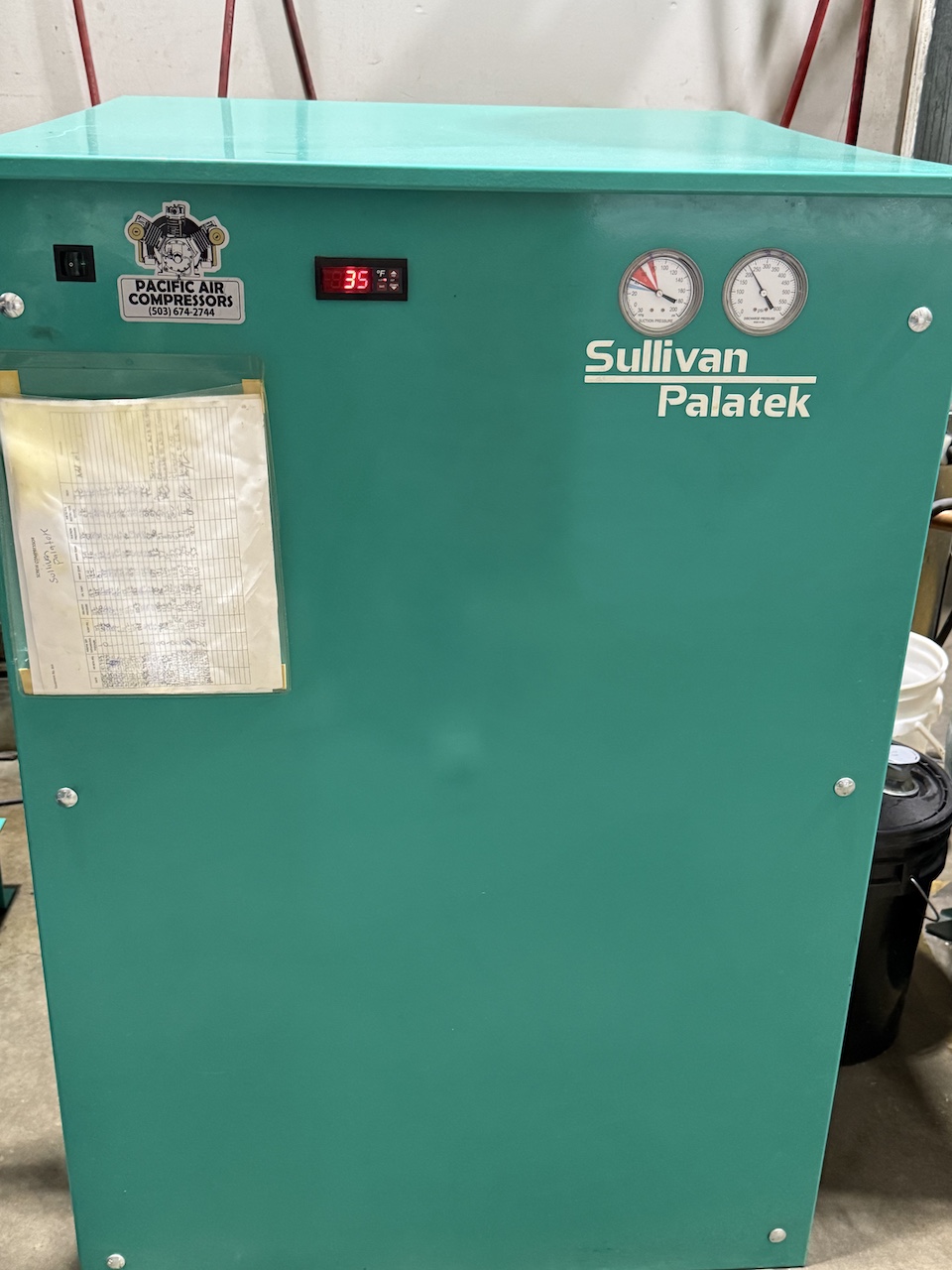 Used 2012 Sullivan Palatek SPTX-270A-436 Air Dryers