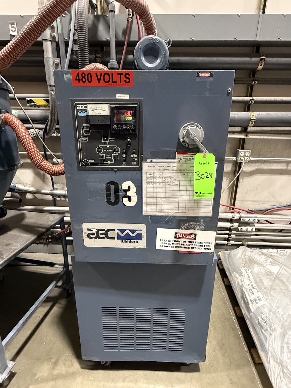 Used AEC-Whitlock WD-30 Dryers