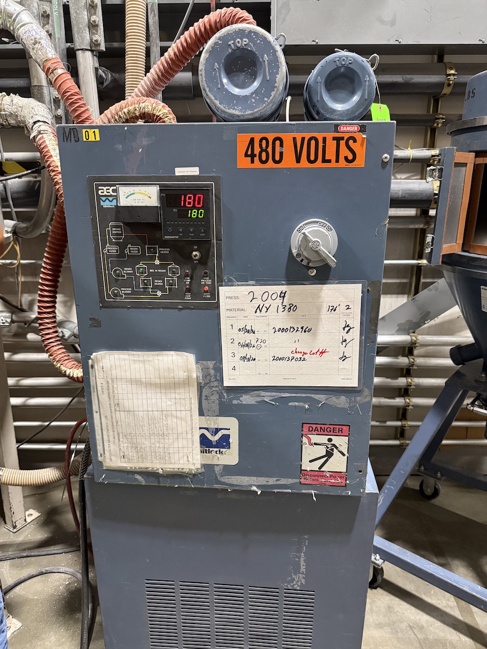 Used AEC-Whitlock WD-100 Dryers