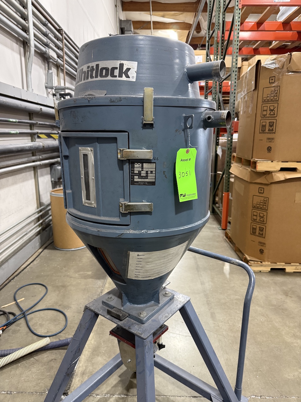 Used Whitlock DH-100MI Hoppers