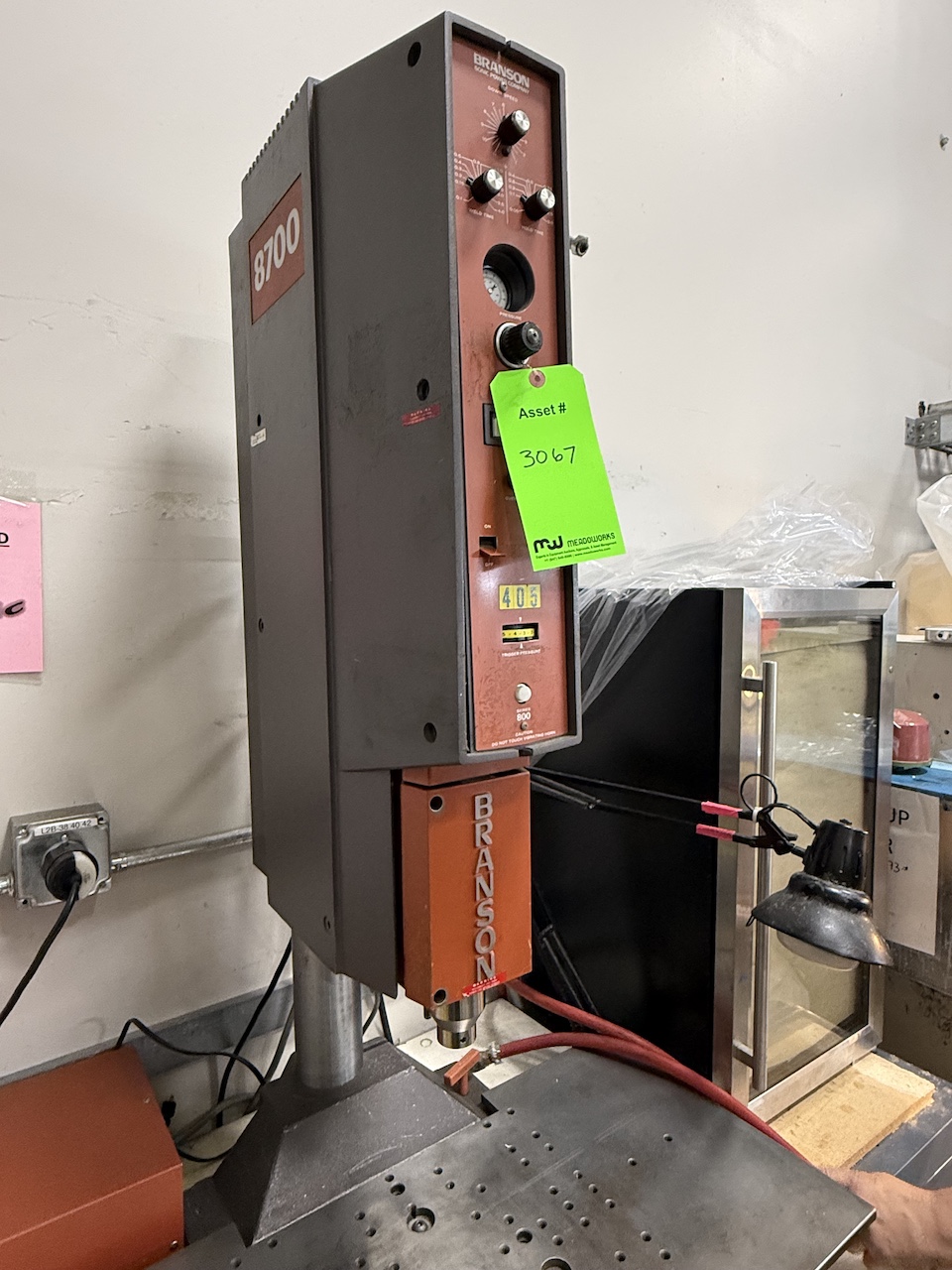 Used Branson 8700 Ultra Sonic Welders