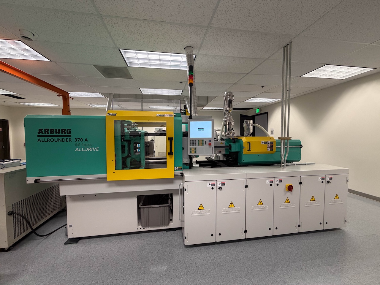 Used 2008 Arburg Allrounder 370A 600-100 All Drive Electric Injection Molding Machines: Horizontal