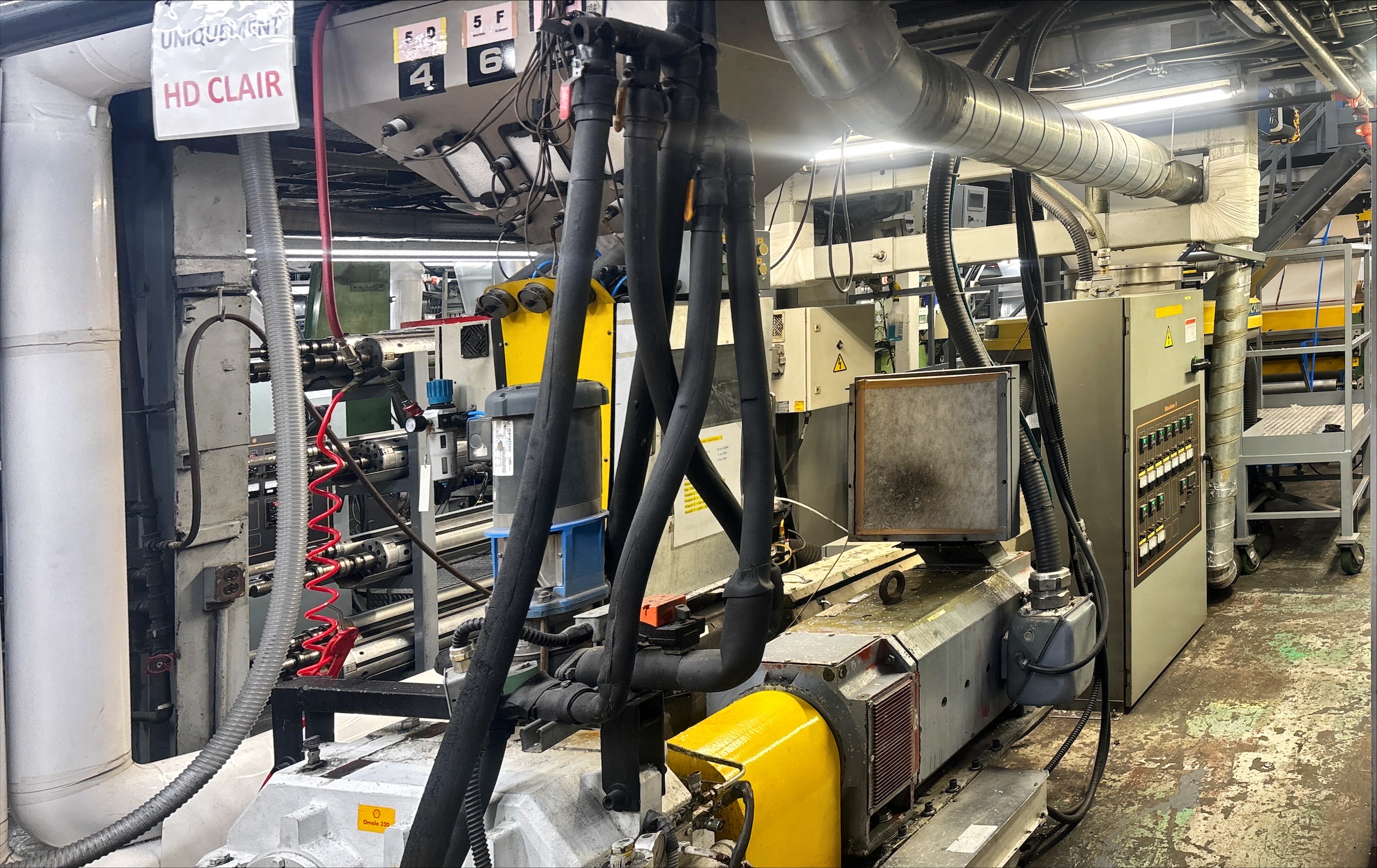 Addex 4.5" Blown Film Extrusion Line (Line #5) – 5-1
