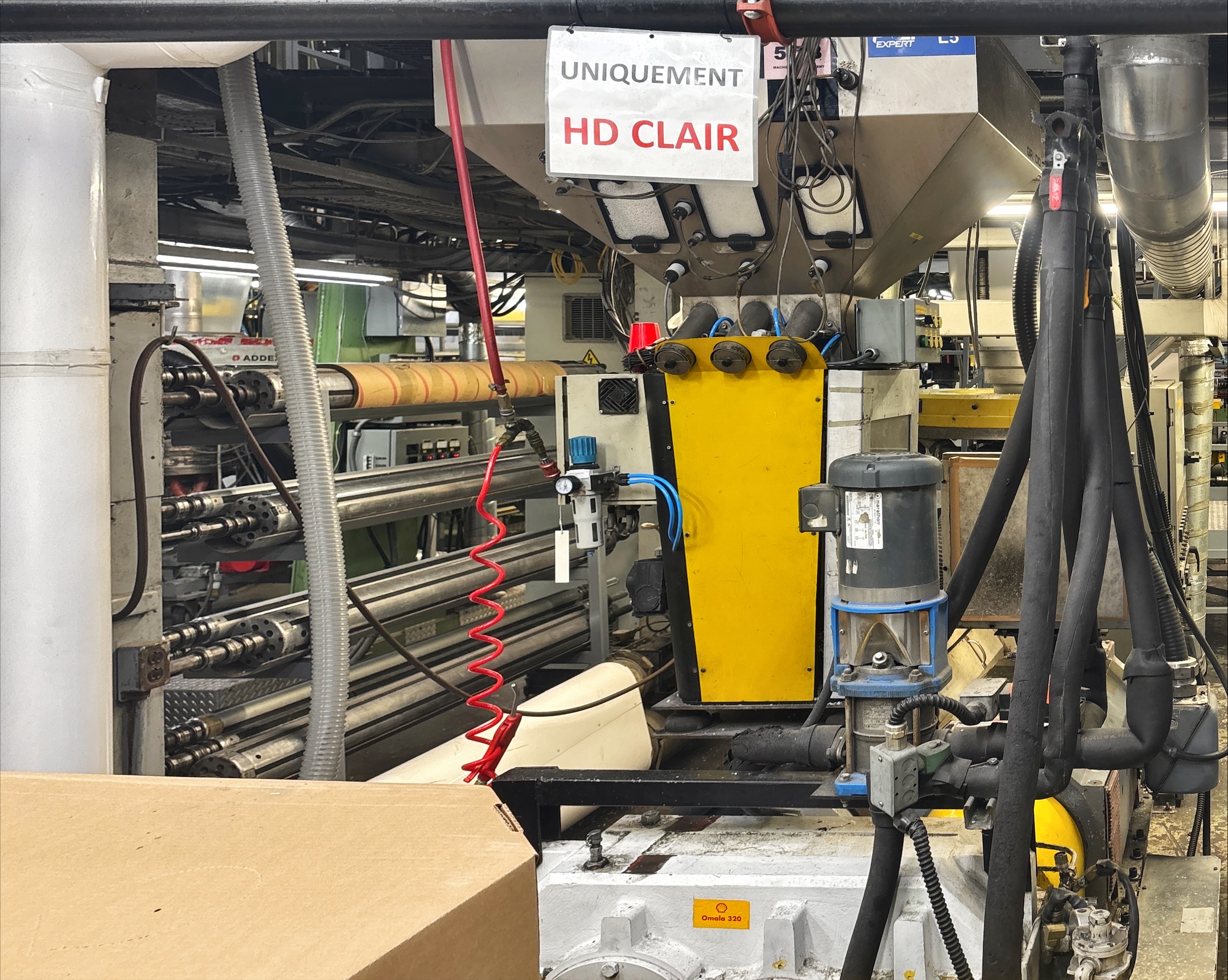 Addex 4.5" Blown Film Extrusion Line (Line #5) – 5-7