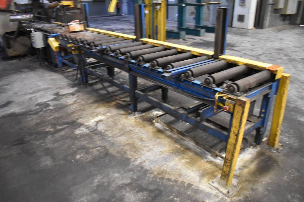 20 ft infeed roller conveyor