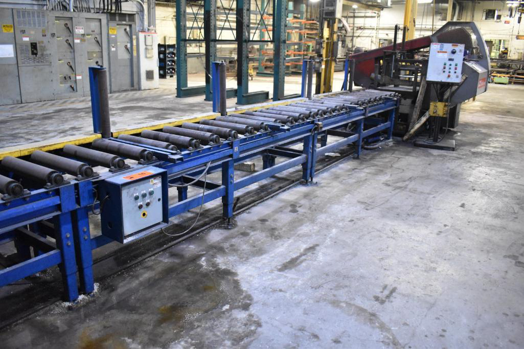 22 ft outfeed roller conveyor