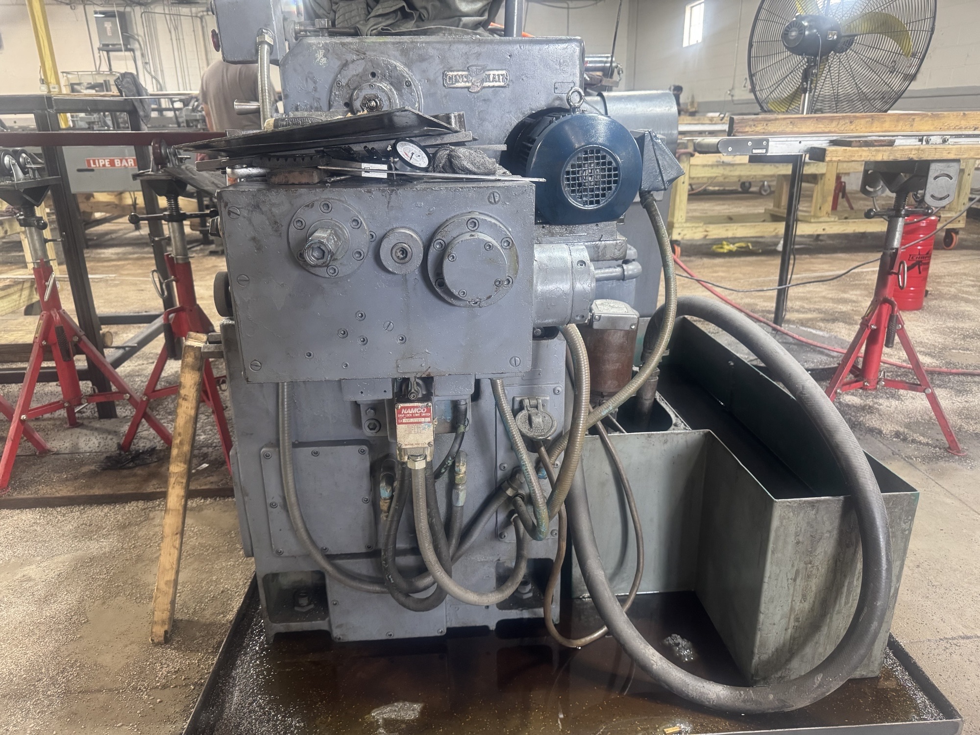 Cincinnati Cinco 15 – regulating wheel end
