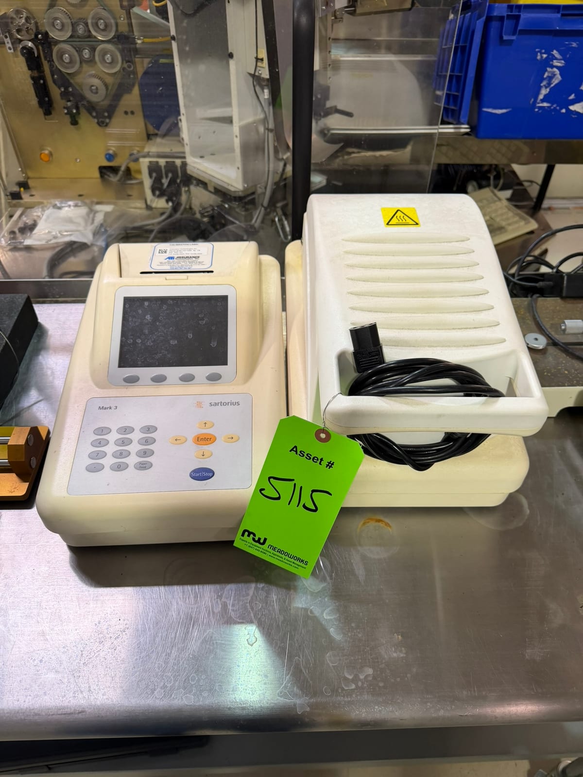 Used Sartorius Mark 3 Laboratory & Test Equipment