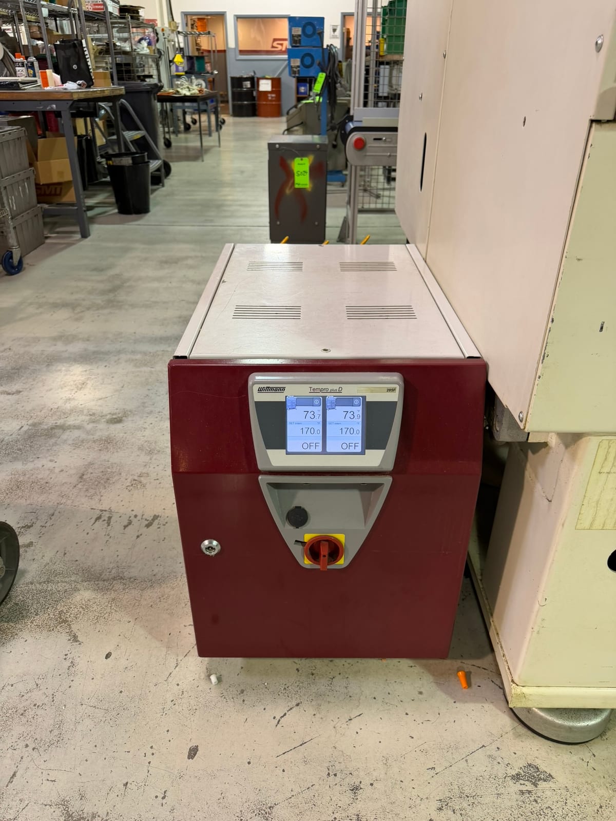 Used 2011 Wittmann Tempro plus D Water Temperature Controllers