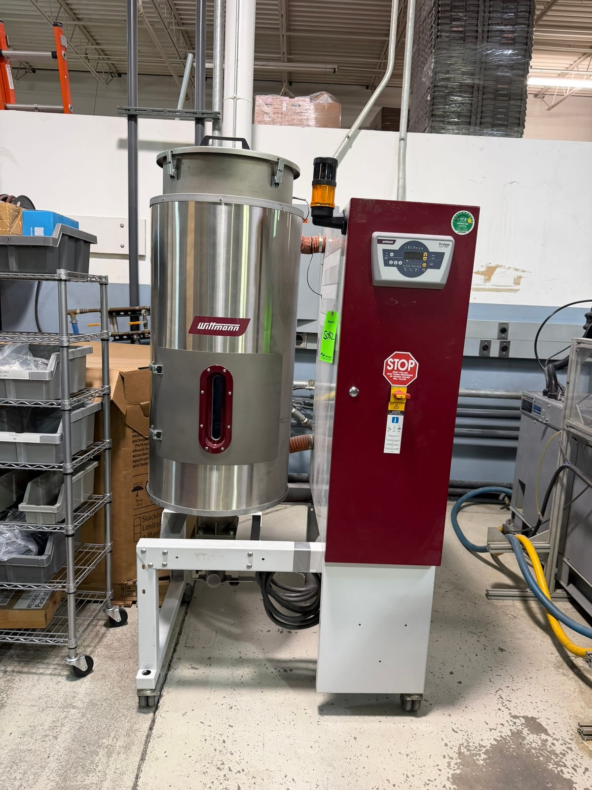 Used 2016 Wittmann Drymax Primus E60-150-M Dryers