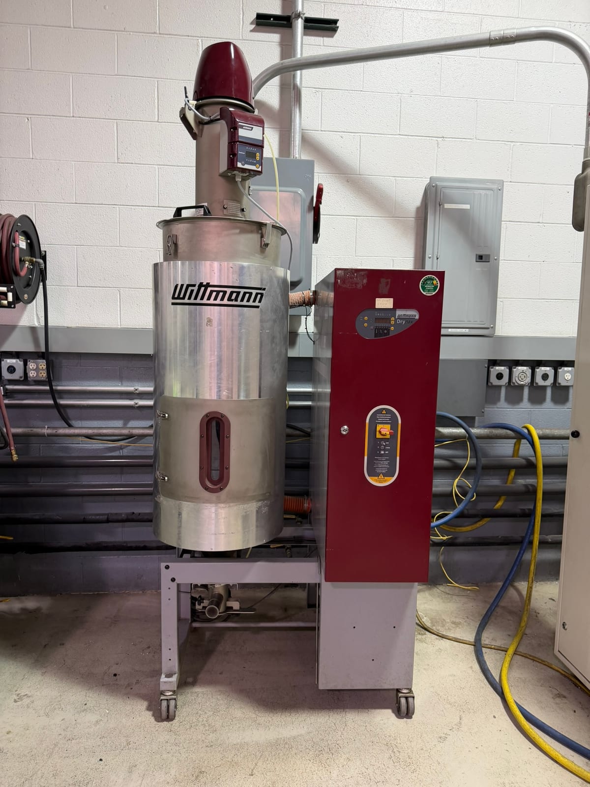 Used 2010 Wittmann Drymax D60-150-M w/DPS Dryers