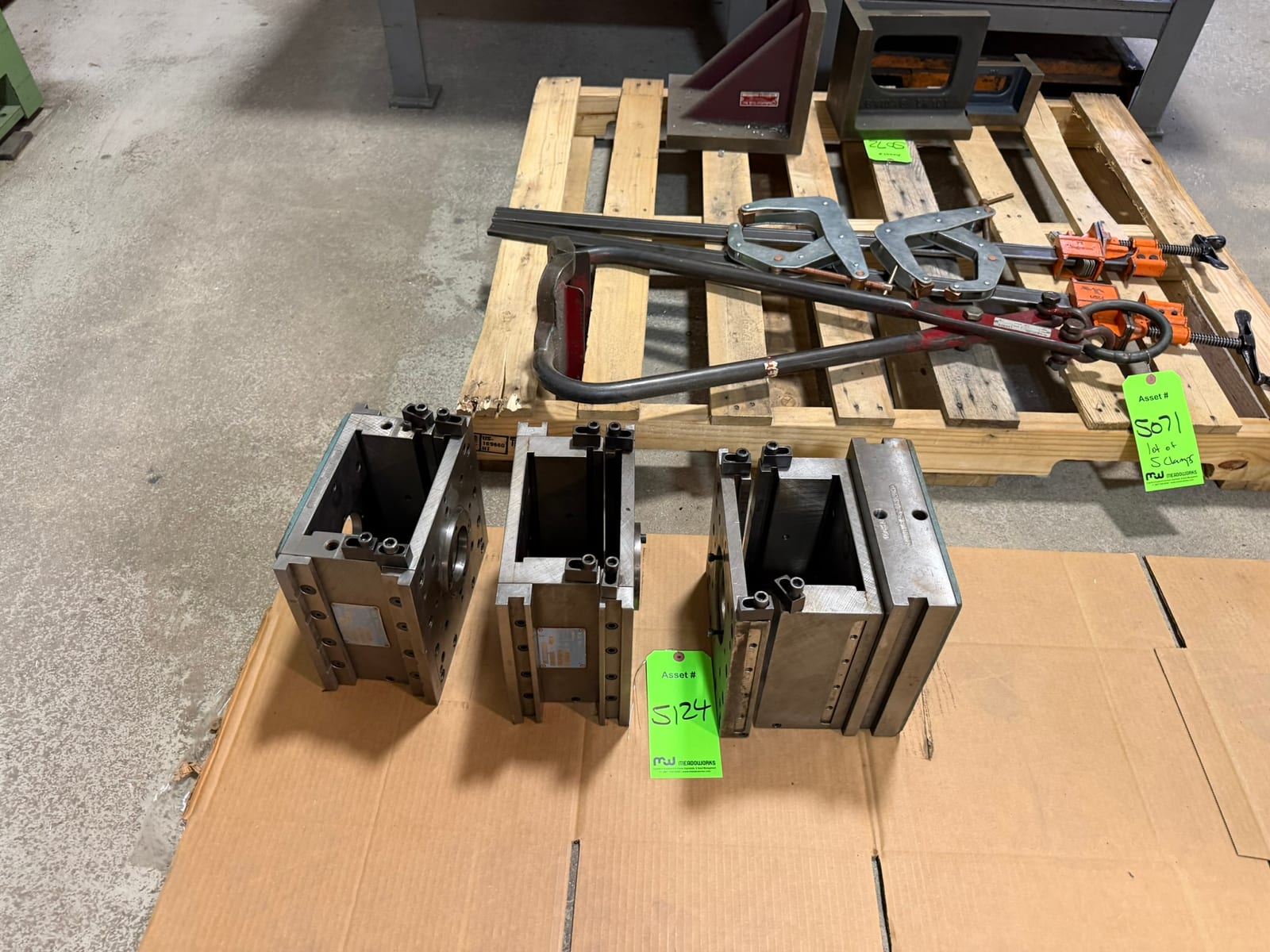 Used Master Unit Die Molds and Product Lines