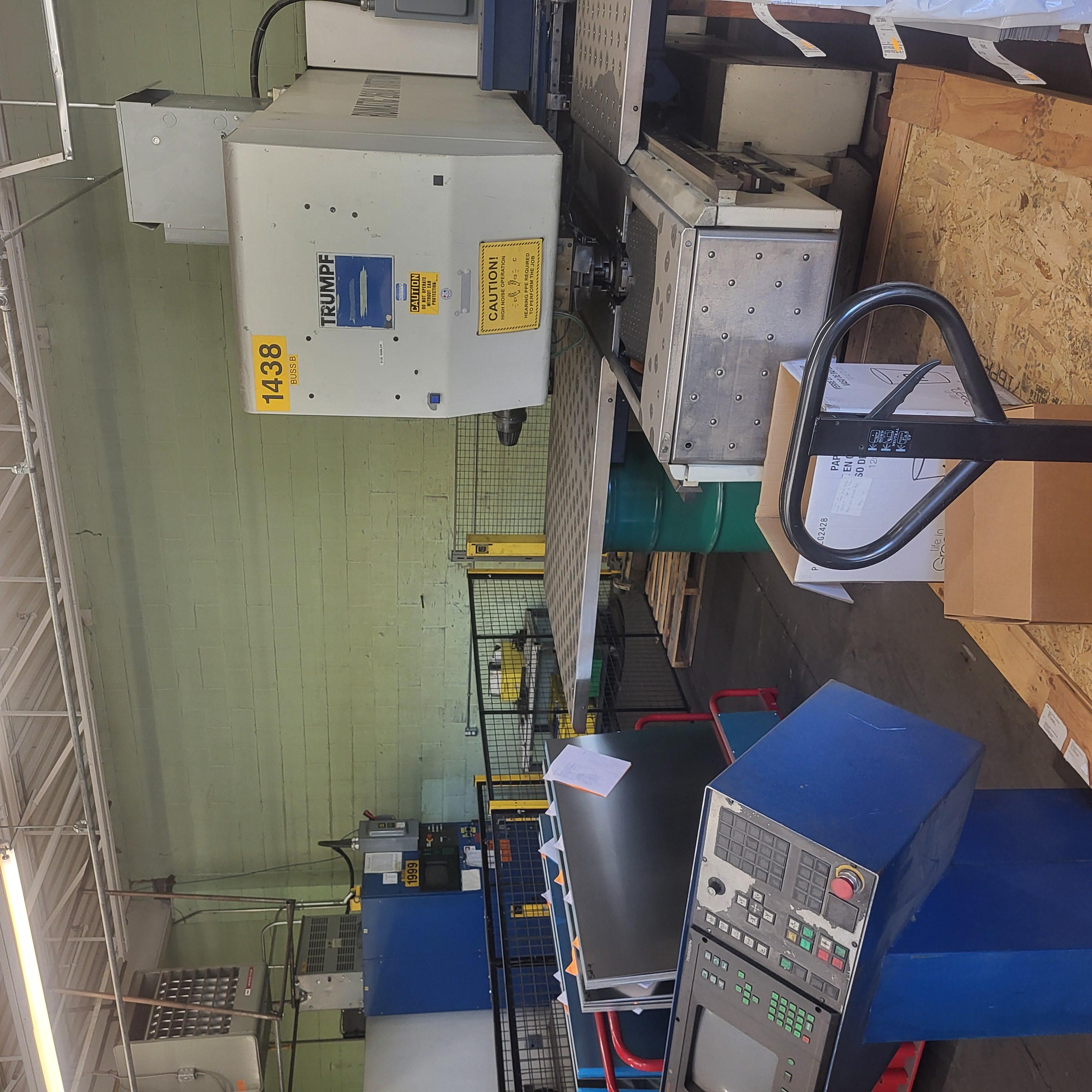 Used 1999 Trumpf Trumatic 200 Punches, Turret, CNC