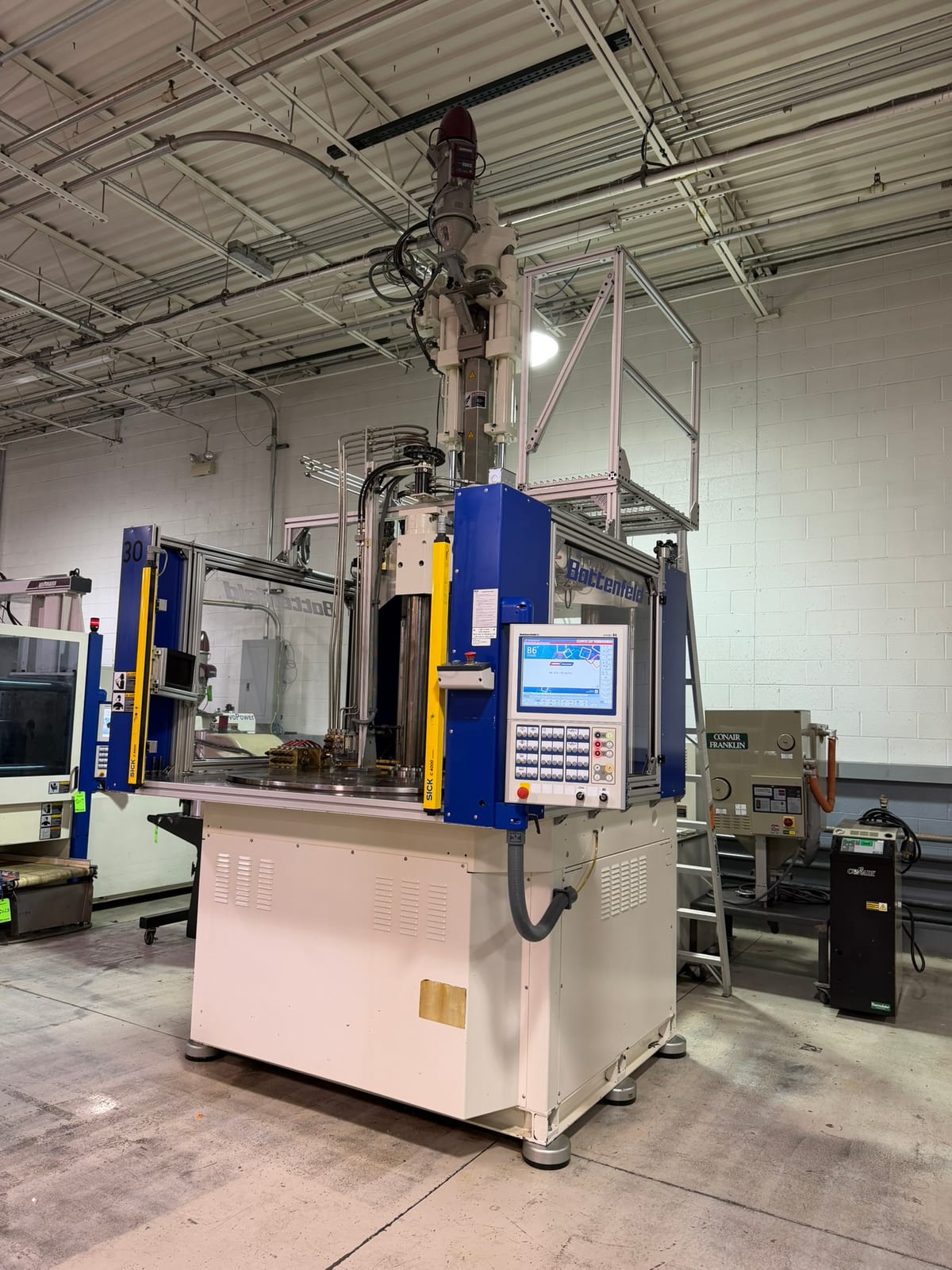 Used 2010 Battenfeld VM 270/750V R 1755 Injection Molding Machines: Vertical