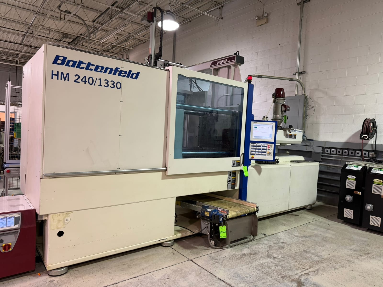 Used 2012 Battenfeld HM 240/1330 Injection Molding Machines: Horizontal