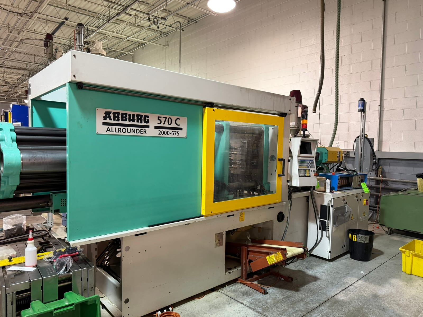 Used 2000 Arburg Allrounder 570 C 2000-675 Injection Molding Machines: Horizontal