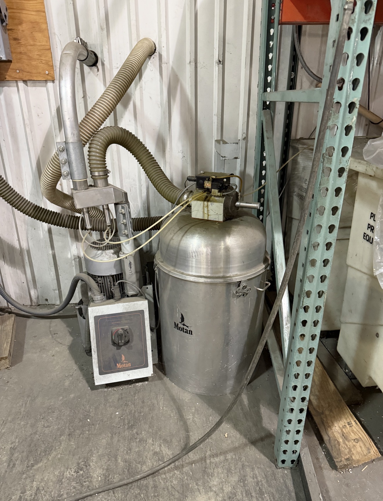 Motan vacuum receiver